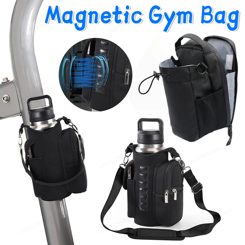 Magnetic Gym Bag Holder