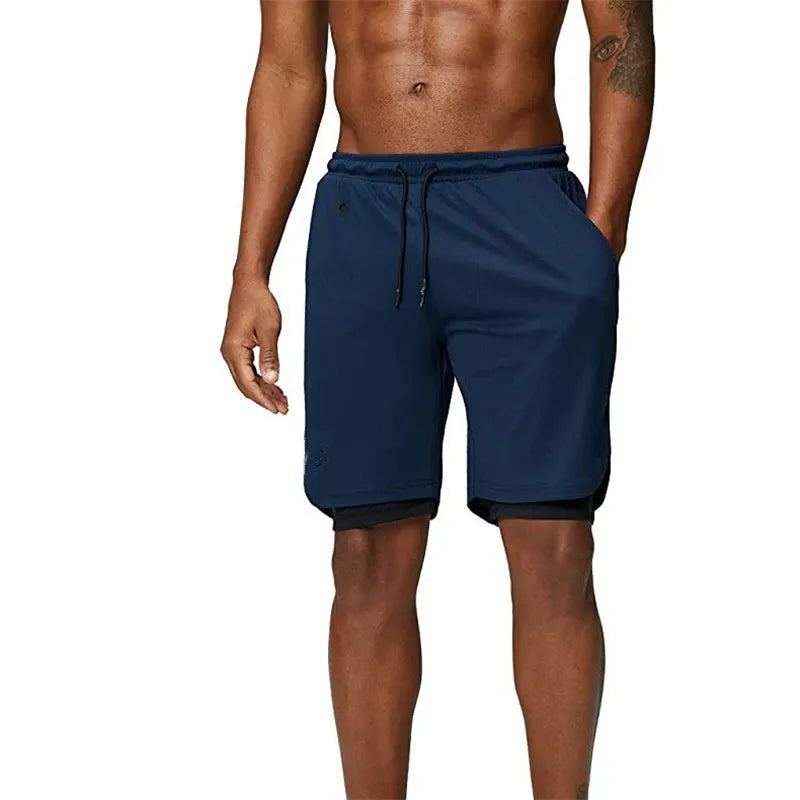 2 in 1 Sport Fitness Shorts