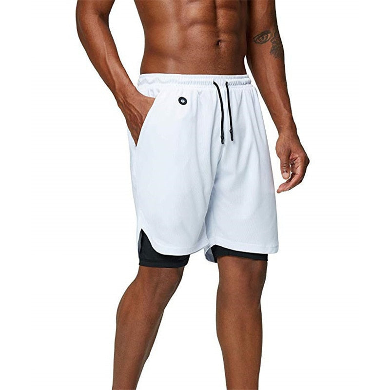 2 in 1 Sport Fitness Shorts