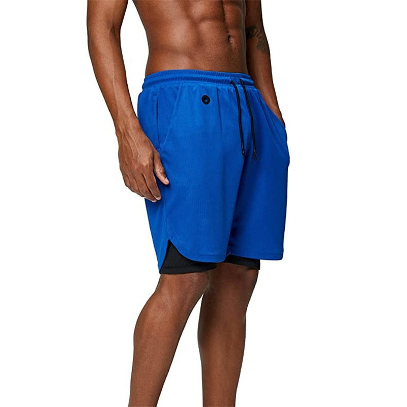 2 in 1 Sport Fitness Shorts